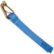 50mm Winch Strap Tail With Hook & Keeper